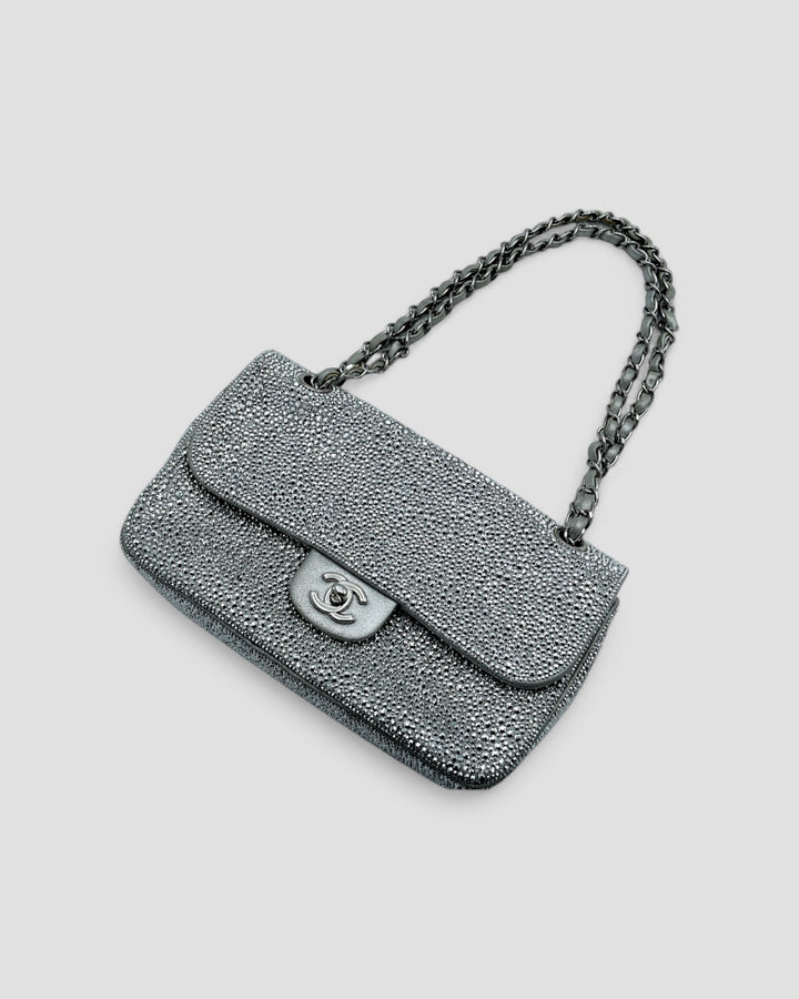 CHANEL スワロフスキー CHANEL（シャネル） ラインストーン ココマーク ターンロック